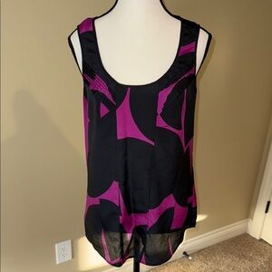 Le Chateau Tank Top Purple Sleeveless Women’s Size S